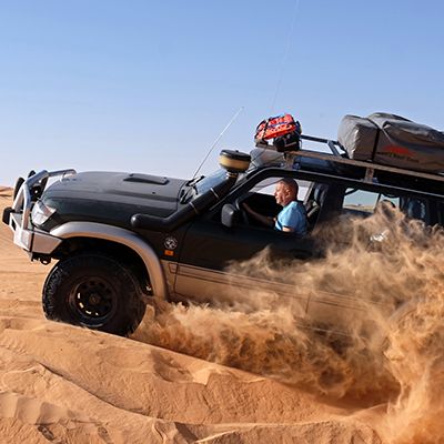 Title:Viaggio in 4x4 corso di guida sulle dune della Tunisia con Off The Road