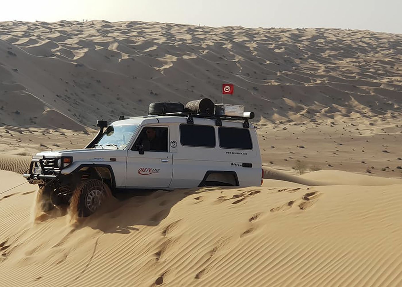 Toyota dune sabbia dune tunisia off-road
