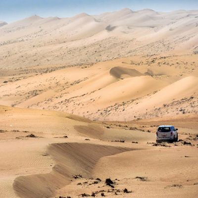 Wahiba Sand Oman viaggio 4x4